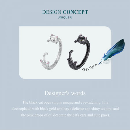 Inel argint reglabil pisicuta [7]