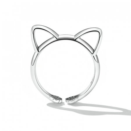 Inel argint reglabil pisicuta [2]