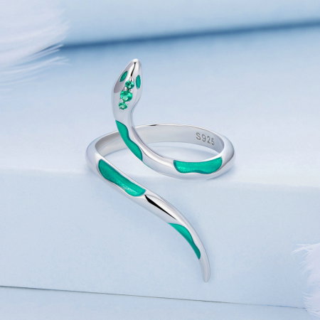 Inel argint reglabil sarpe [1]