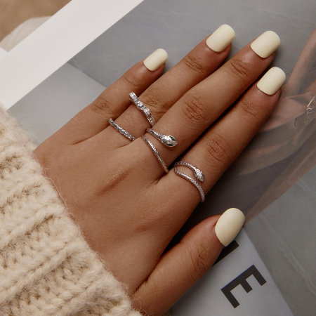 Inel argint sarpe [4]