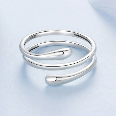 Inel argint reglabil tip spirala [3]