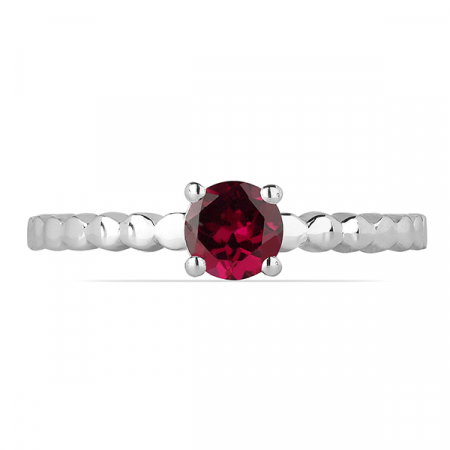 Inel argint Rosalind, 925, cu rodolit - IVA0054 [1]