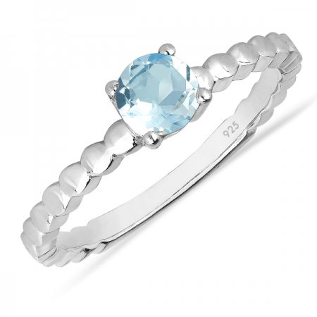 Inel argint Rosalind, 925, cu topaz Sky Blue - IVA0060 [0]