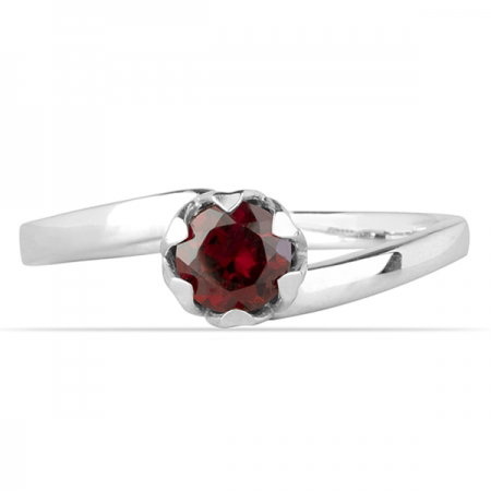Inel argint Roxelana, 925, cu granat - IVA0066 [1]