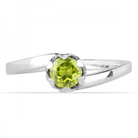 Inel argint Roxelana, 925, cu peridot - IVA0064 [1]