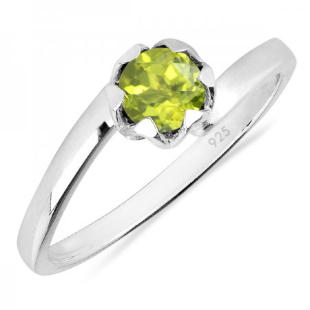Inel argint Roxelana, 925, cu peridot - IVA0064 [0]