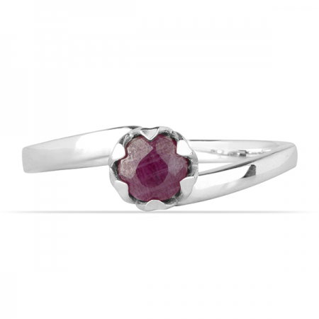 Inel argint Roxelana, 925, cu rubin - IVA0068 [1]
