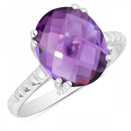 Inel argint Royal, 925, cu ametist brazilian - IVA0001 [0]