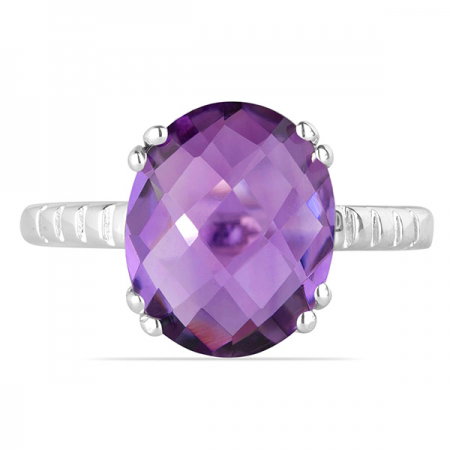 Inel argint Royal, 925, cu ametist brazilian - IVA0001 [1]