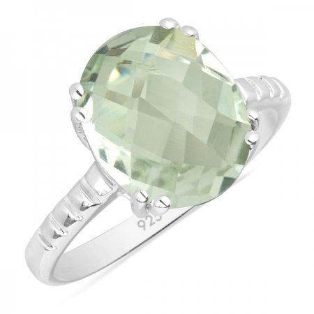 Inel argint Royal, 925, cu ametist verde - IVA0004 [0]