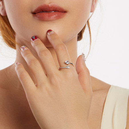 Inel argint Sageata Dragostei [10]