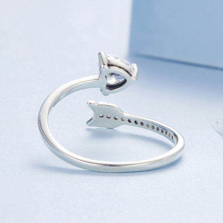 Inel argint Sageata Dragostei [8]