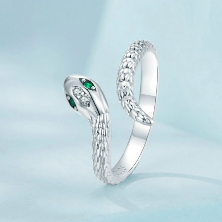 Inel argint sarpe, reglabil [6]