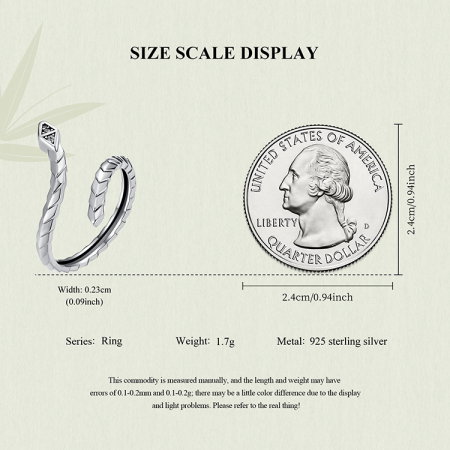 Inel argint sarpe [15]