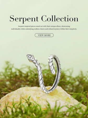 Inel argint sarpe [18]