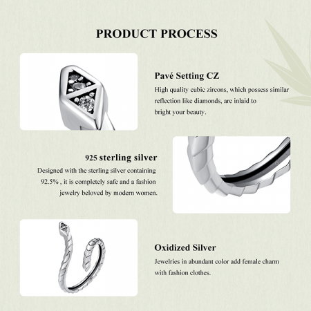 Inel argint sarpe [13]