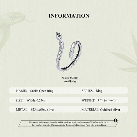 Inel argint sarpe [14]