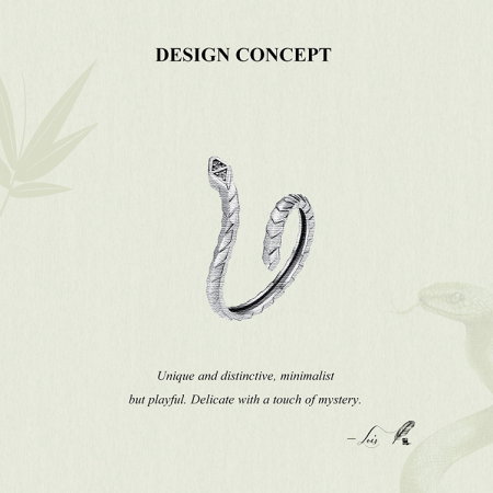 Inel argint sarpe [11]