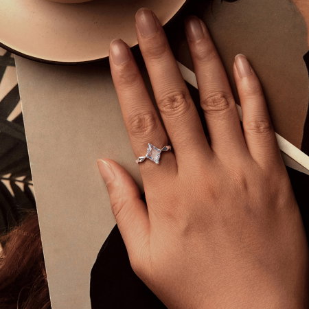 Inel argint sarpe cu cristal albastru [6]