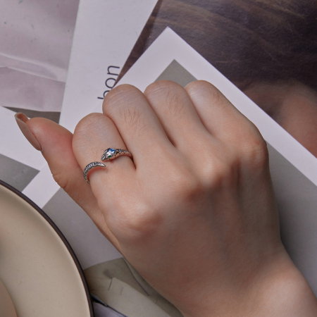 Inel argint sarpe, reglabil [1]