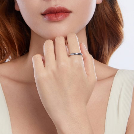 Inel argint simplu [5]