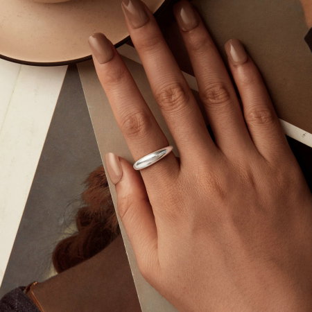 Inel argint simplu [7]