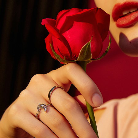 Inel argint simplu [10]