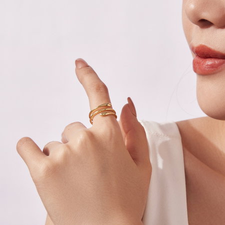 Inel argint spiralat [5]