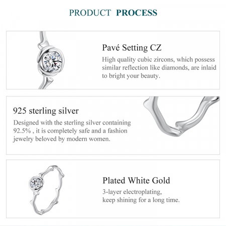 Inel argint trandafir [11]