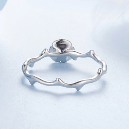 Inel argint trandafir [6]