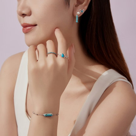 Inel argint Turcoaz [8]