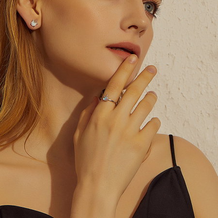 Inel argint Unicorn cu piatra lunii [1]