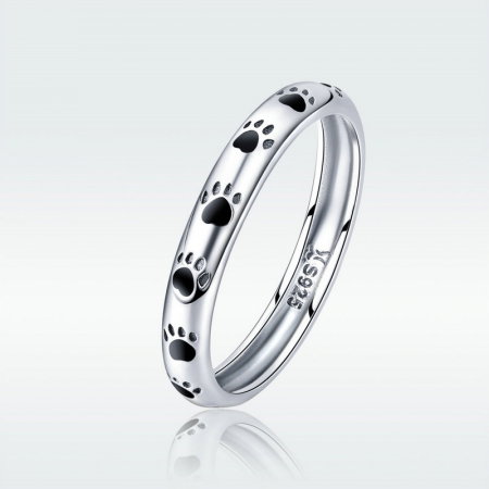 Inel argint urme de labute [7]