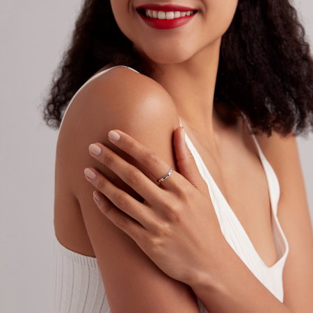 Inel argint urme de labute [3]