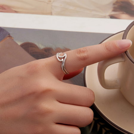 Inel argint valurile marii [8]