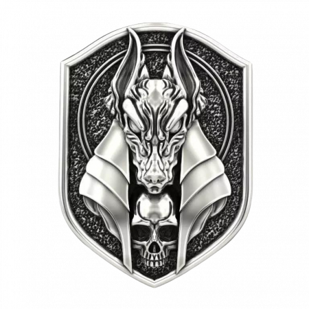 Inel din inox cap de sacal