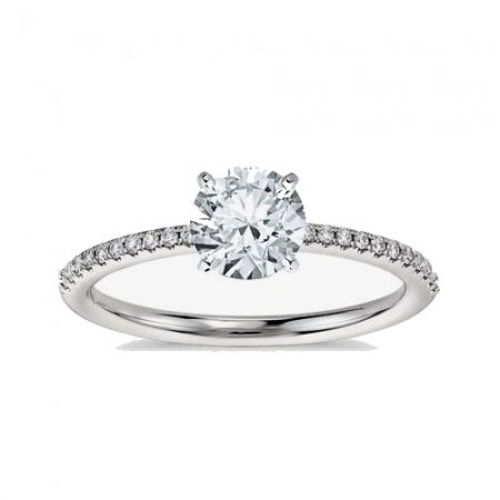 Inel elegant din argint 925 rodiat cu zirconii [0]