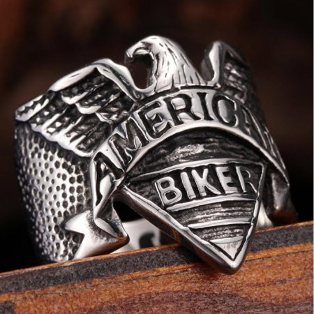 Inel inox American Biker [1]