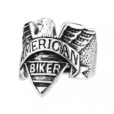 Inel inox American Biker [5]