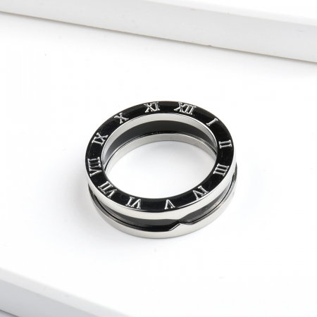 Inel inox cu cifre romane [6]