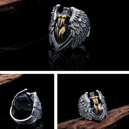 Inel inox cu inger ispititor [3]