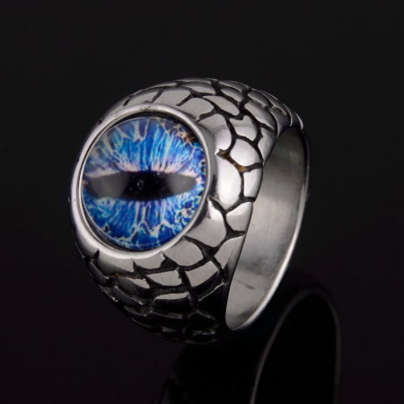 Inel inox ochi de dragon [2]