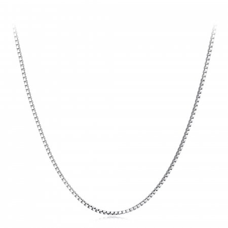 Lant argint cubic 45 cm