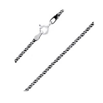 Lant argint 925 twist cu aspect vintage [0]