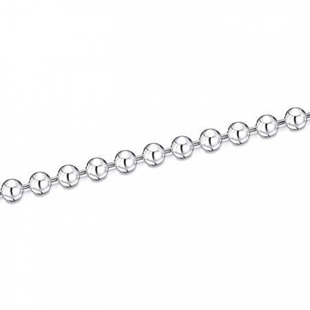 Lant argint 925 model militar 2,5 mm cu bilute army 80 cm [2]