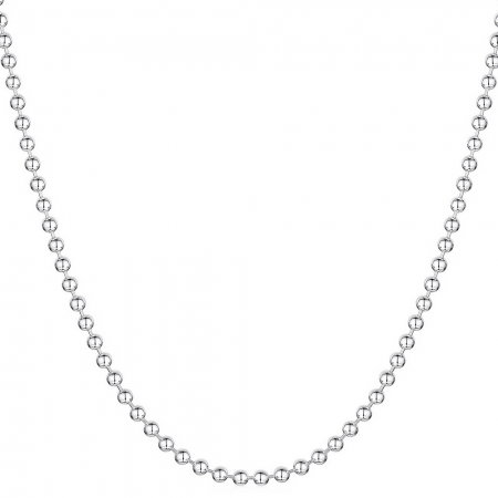 Lant argint 925 model militar 2,5 mm cu bilute army 80 cm [3]