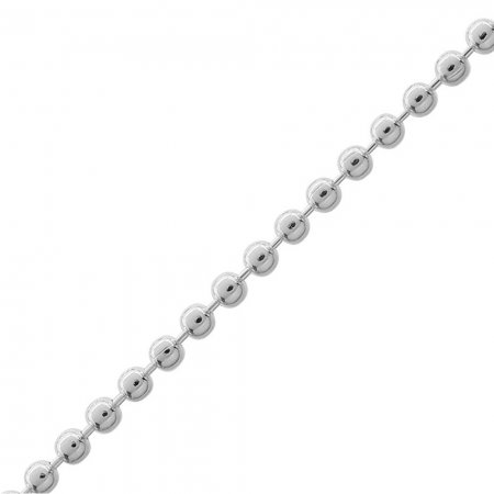 Lant argint 925 model militar 2,5 mm cu bilute army 80 cm [0]