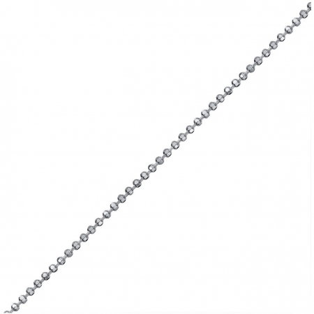 Lant argint 925 cu bilute model militar 50 cm si 1.8 mm latime [2]