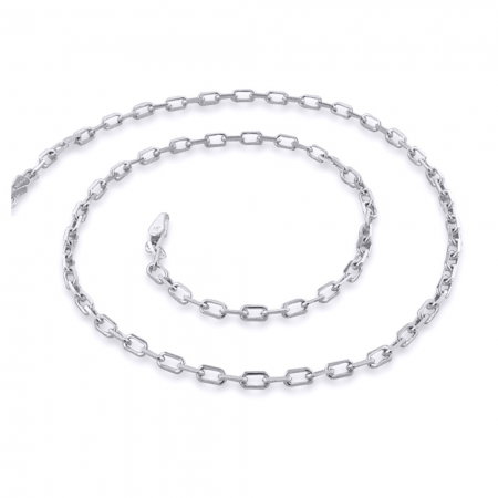 Lant argint 925 cu zale dreptunghiulare LAN0152 [0]
