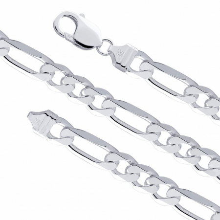 Lant argint 925 figaro 55 cm lungime si 5,5 mm latime - Classical You LSX0057_55 [0]